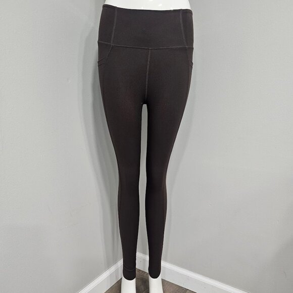 Danskin Brushed High Waist Leggings with Pockets - Picture 2 of 12